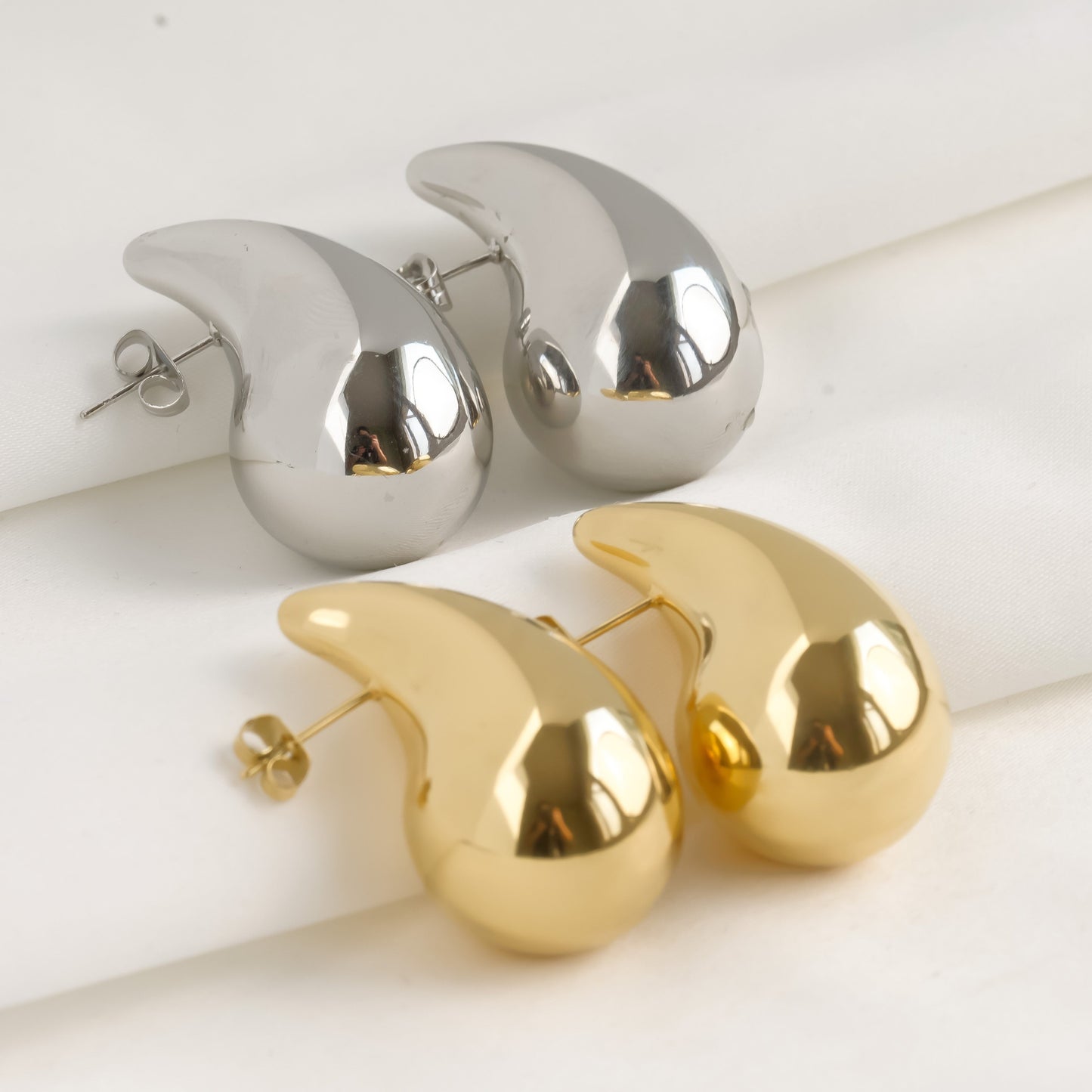 Waterproof Chunky Drop Earrings