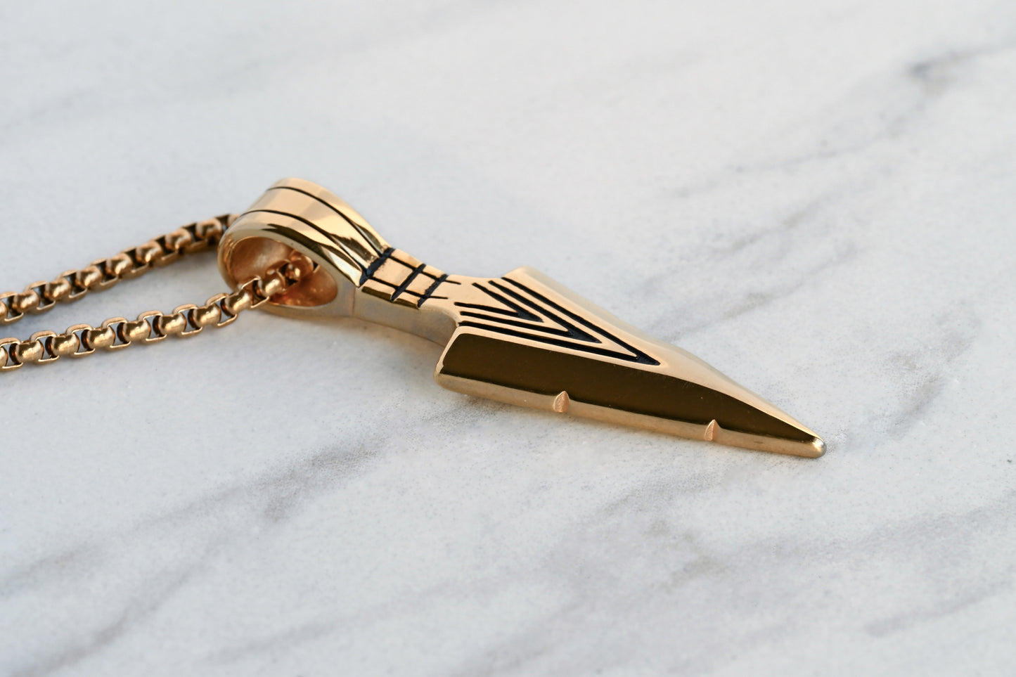 Men's Arrow Head Necklace