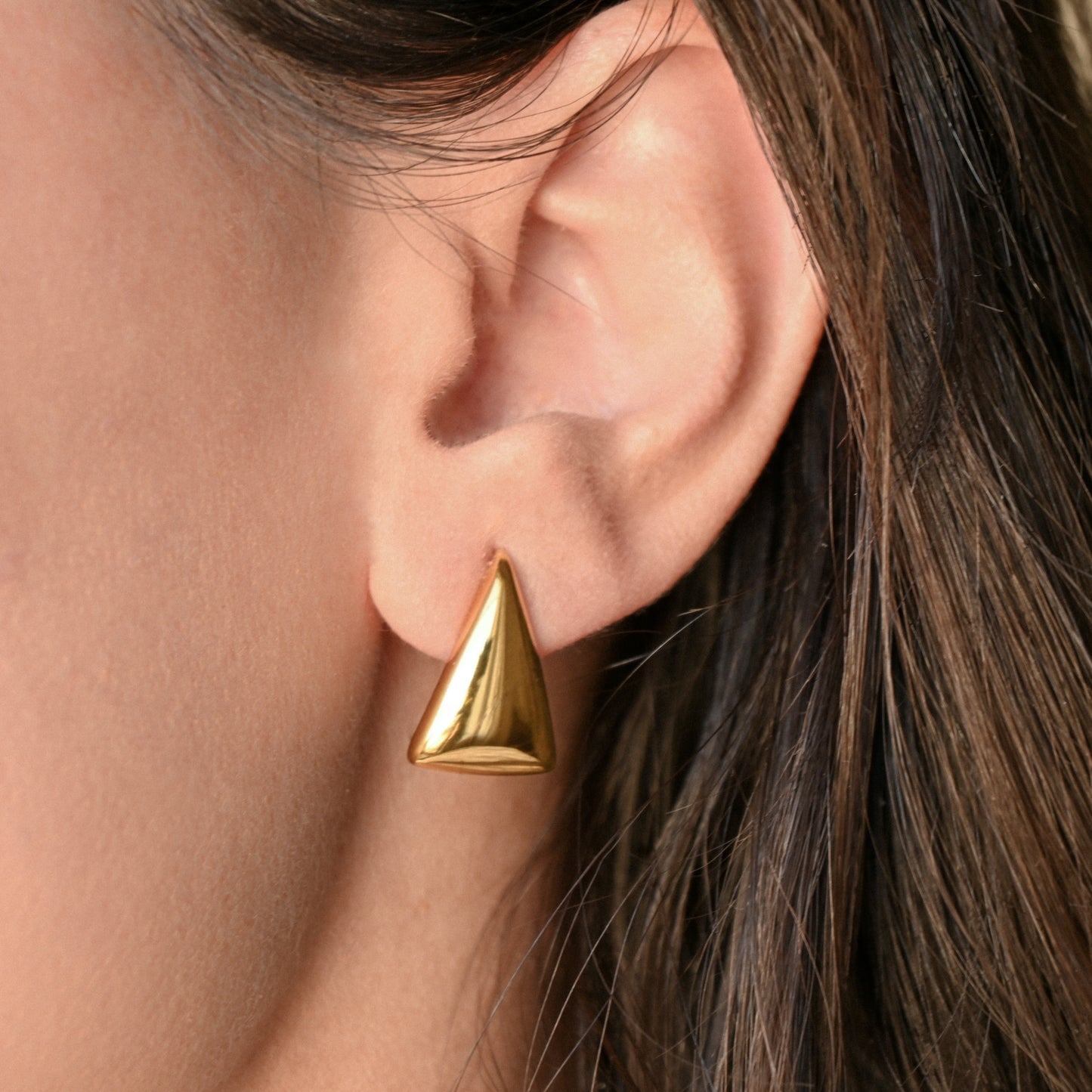 Triangle Statement Earrings