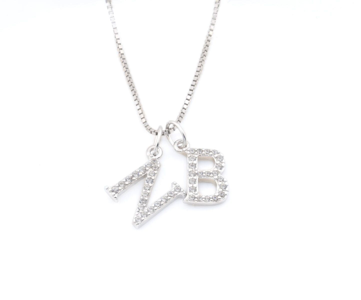 Sterling Silver Initial Necklace