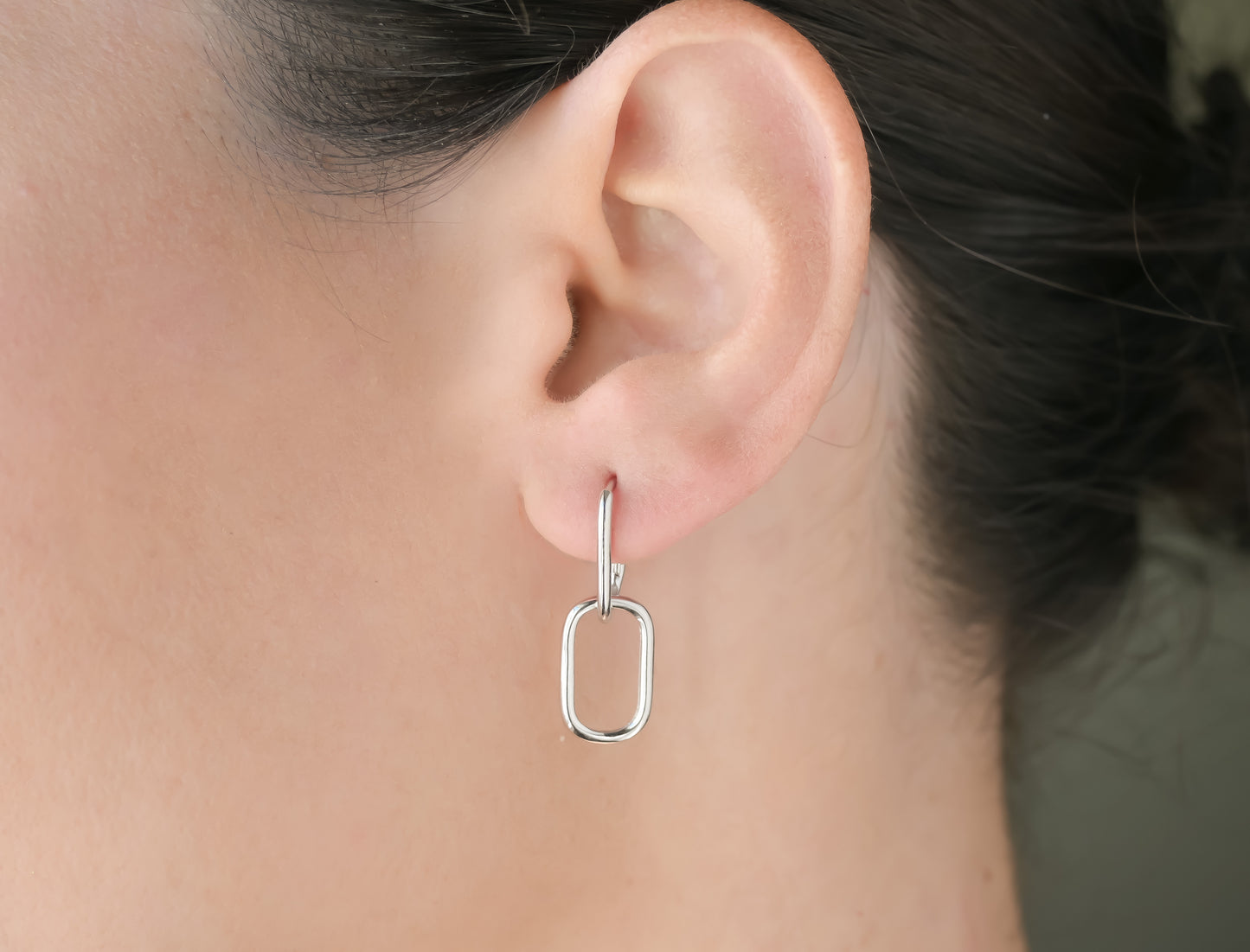 Convertible Double Link Hoops