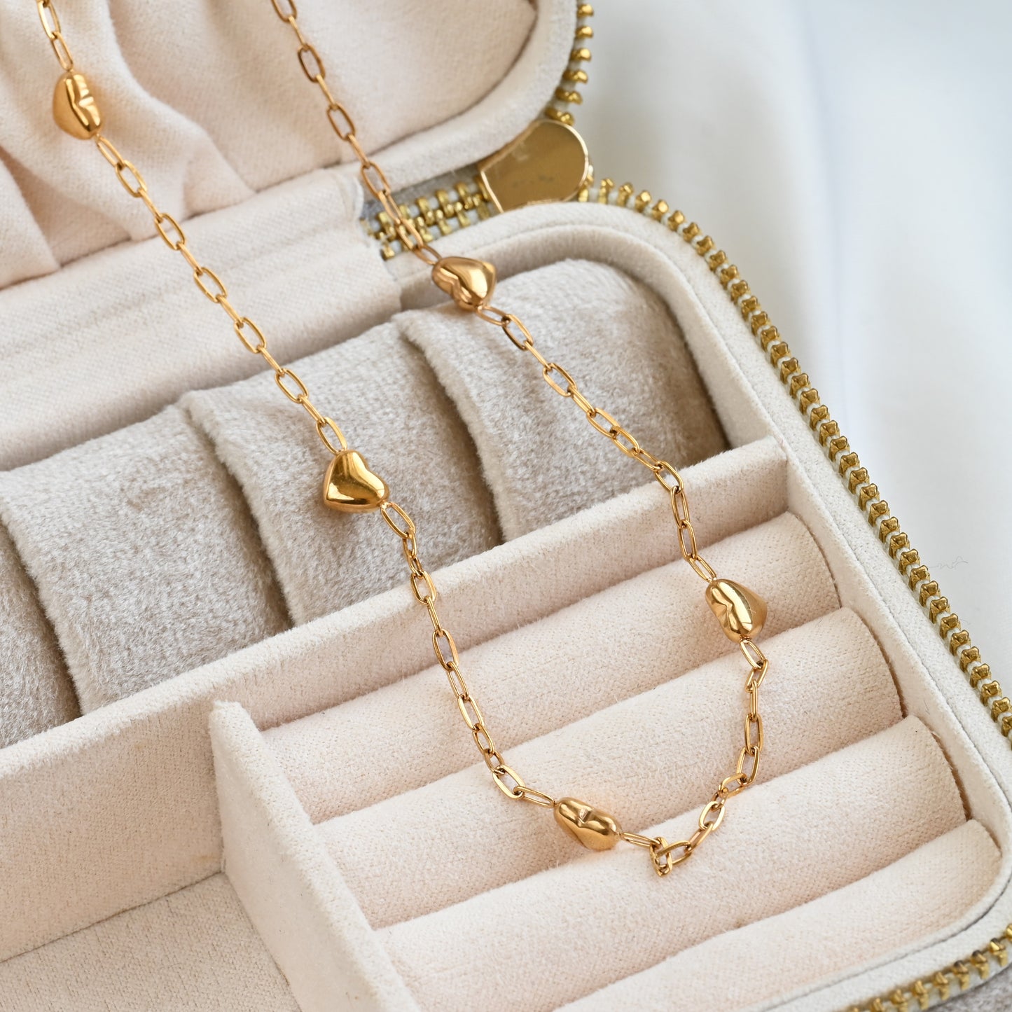 Paperclip Heart Necklace