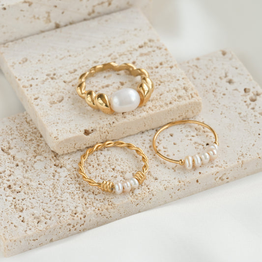 Freshwater Pearl Rings