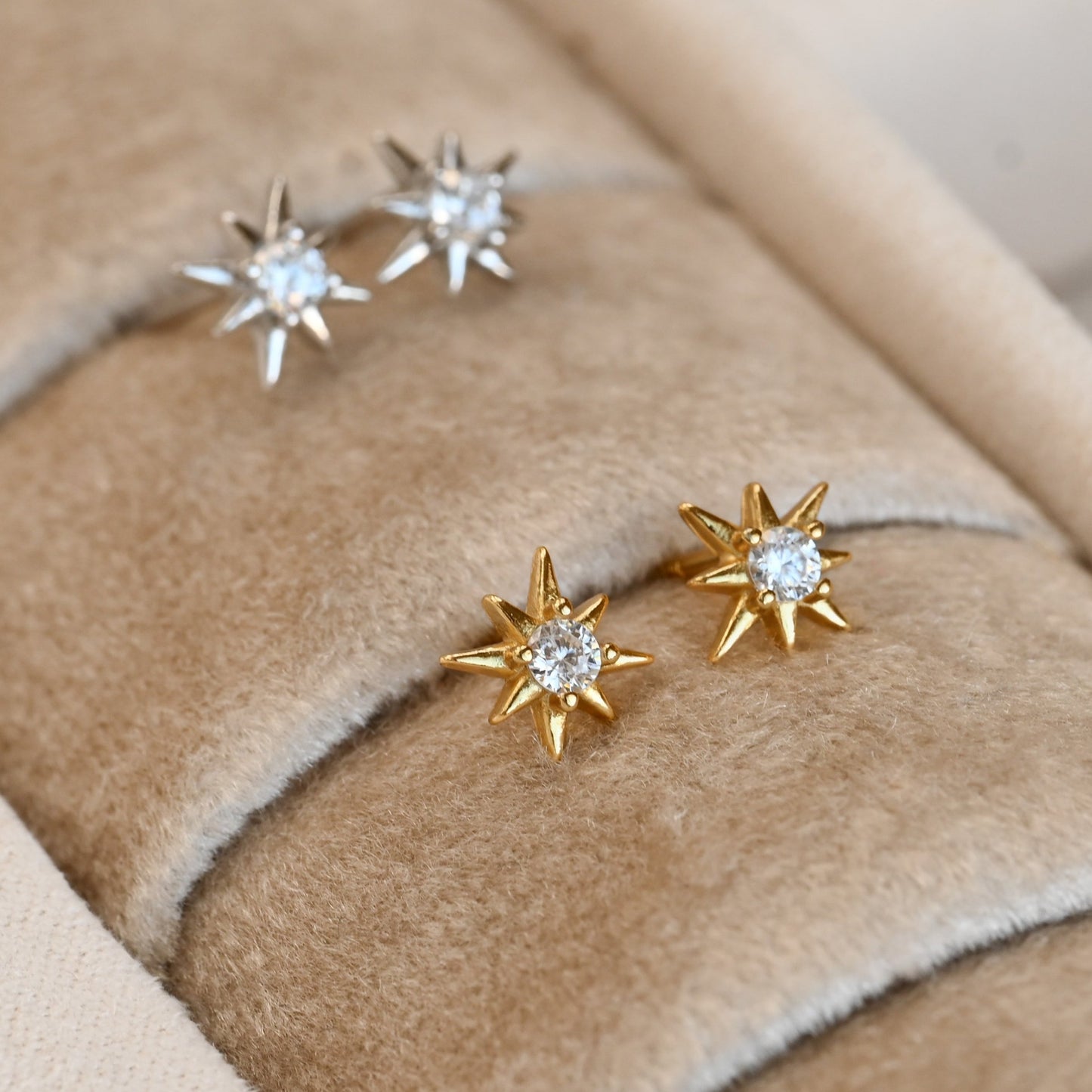 Silver Star Studs