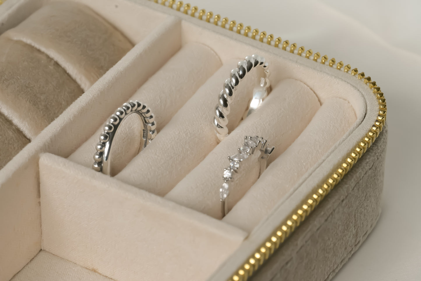 Silver Open Rings