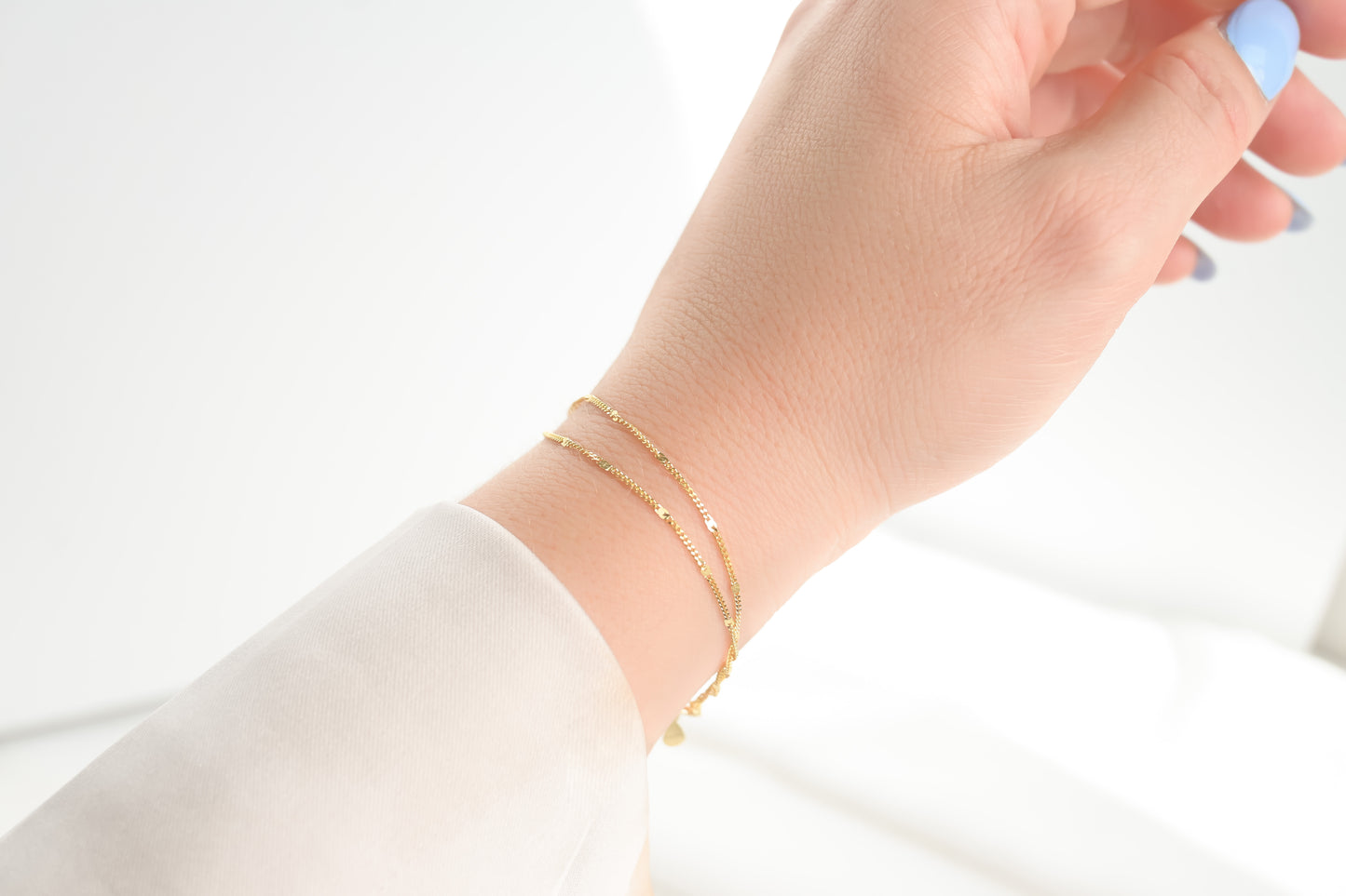 Sequin Curb Bracelet