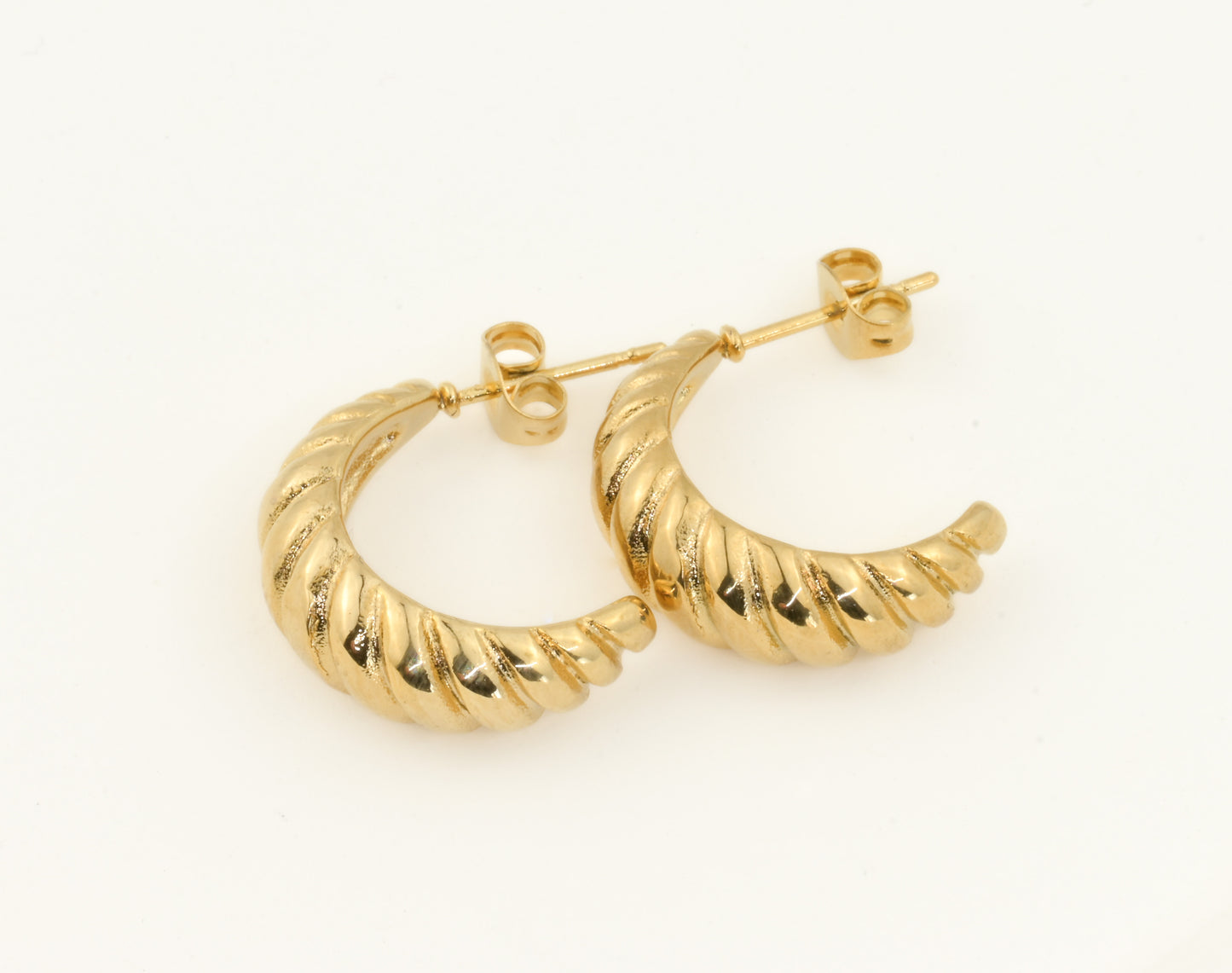 Medium Croissant Earrings