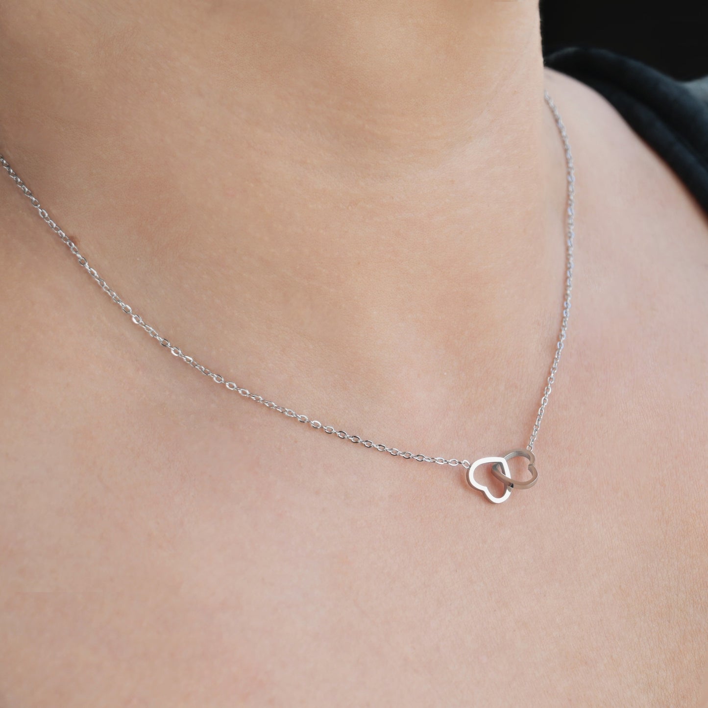 Interlocking Hearts Necklace