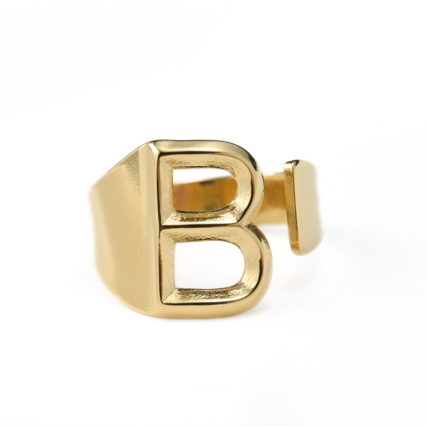 Open Chunky Initial Ring