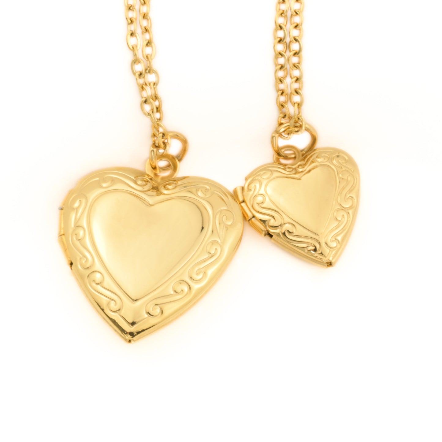 Heart Locket Pendant Necklace