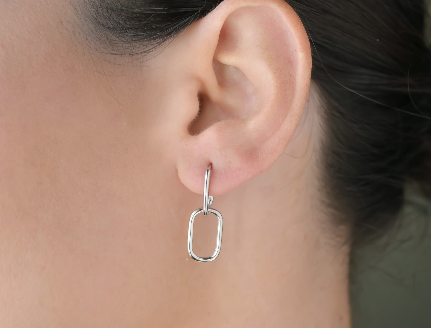Convertible Double Link Hoops