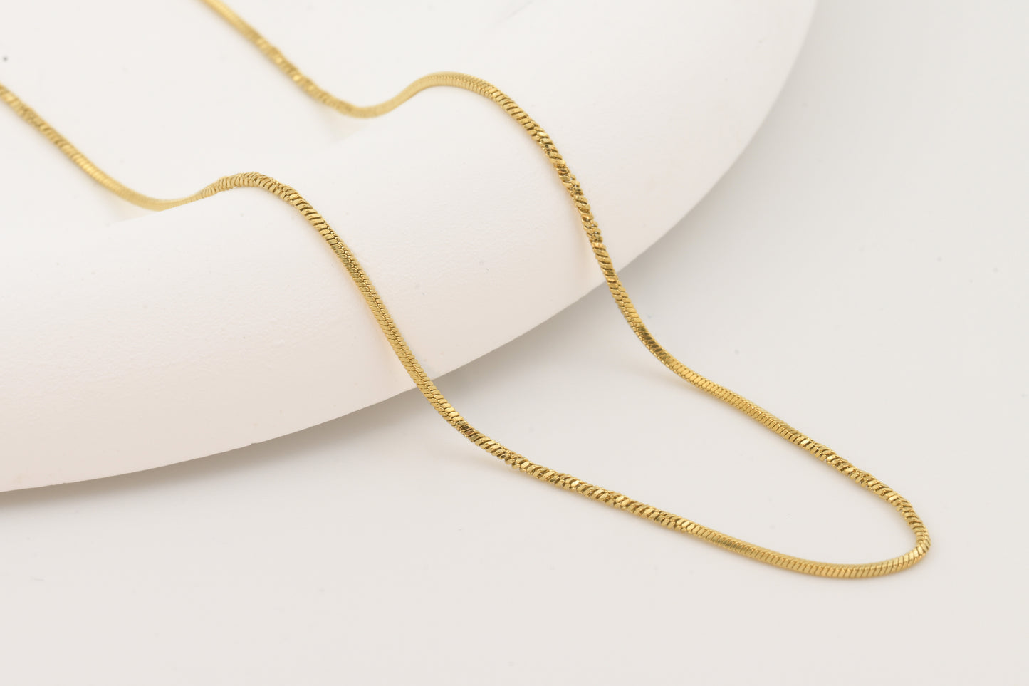 Twisted Snake Chain Necklace