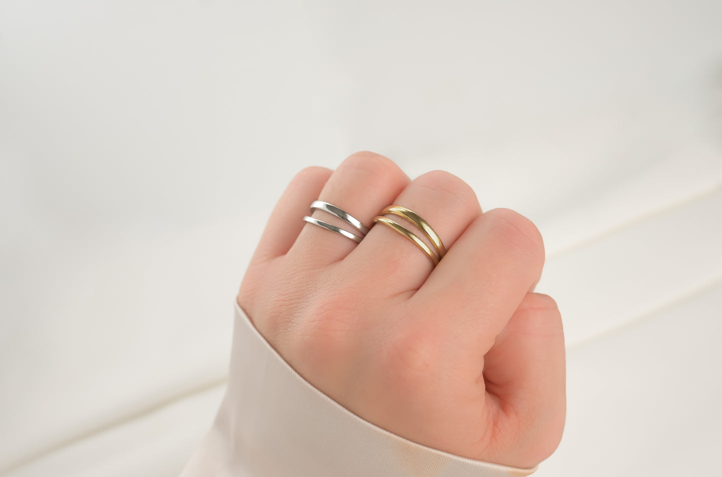 Open Double Ring