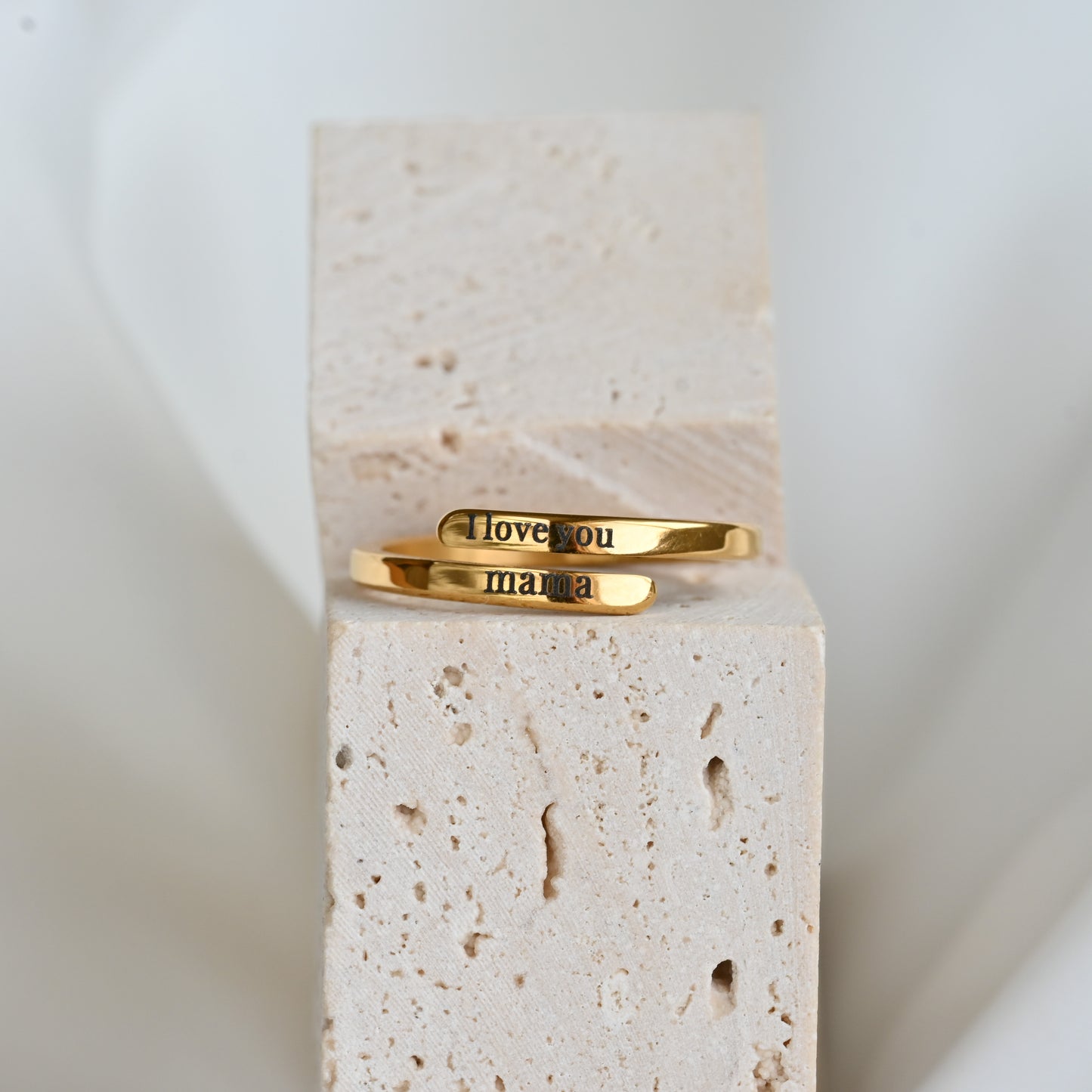 Engraved Wrap Ring