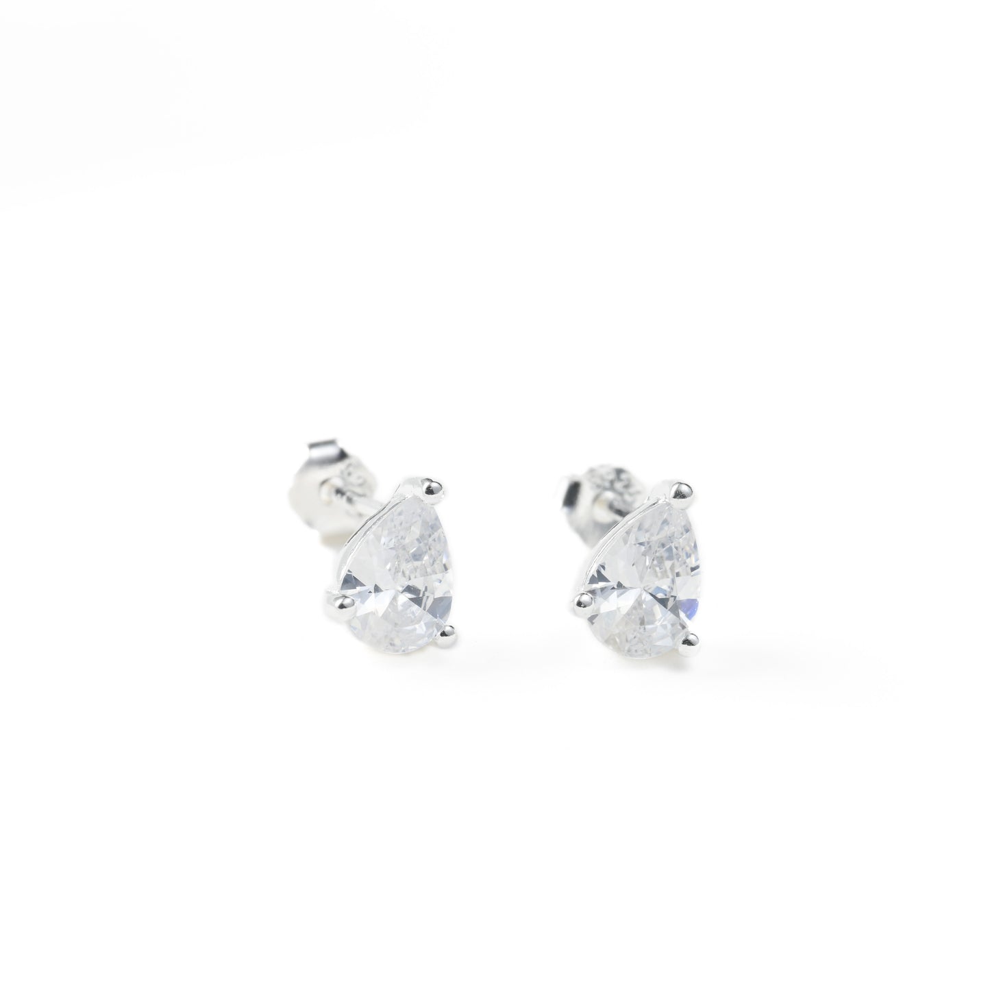 Pear Diamond Studs