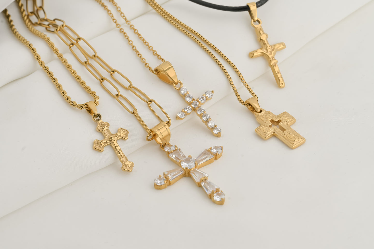Icon Cross Necklace