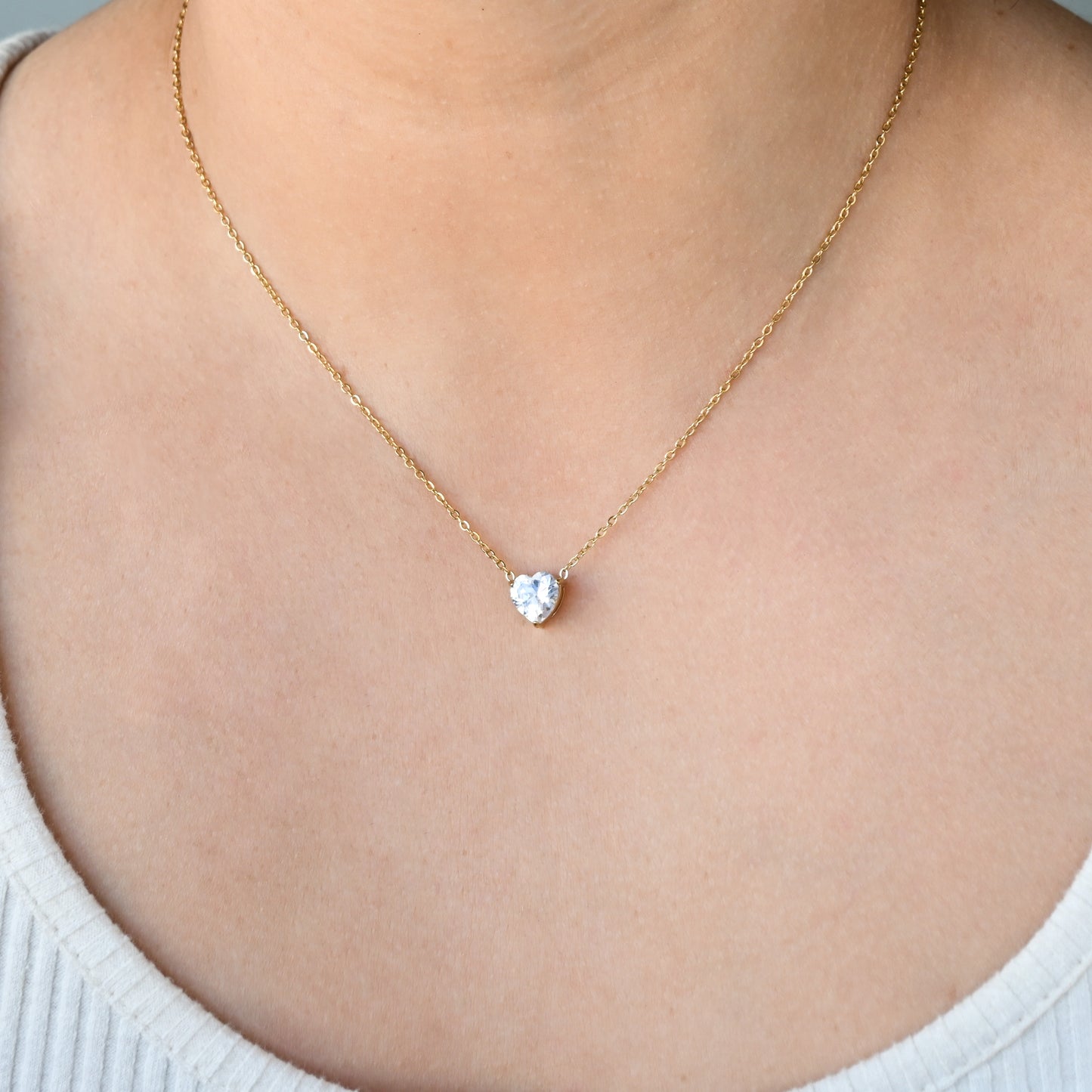 Diamond Heart Necklace