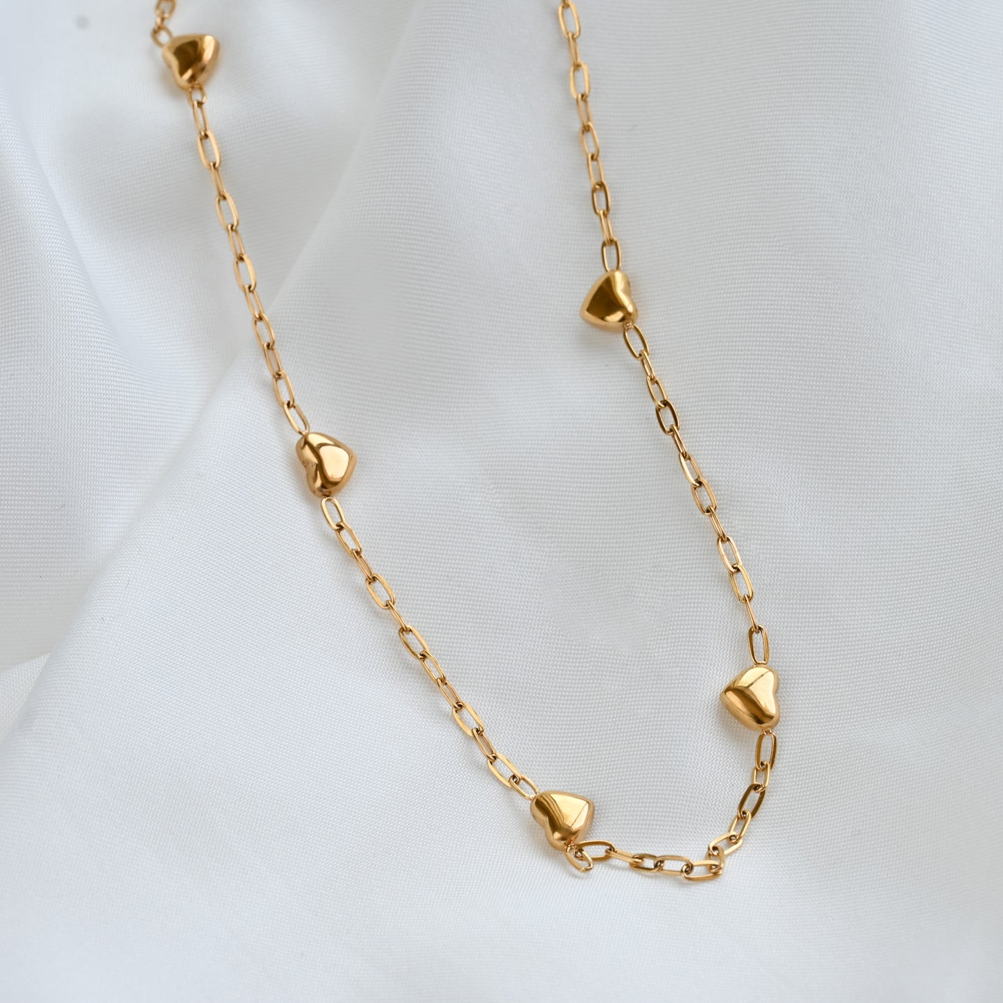 Paperclip Heart Necklace