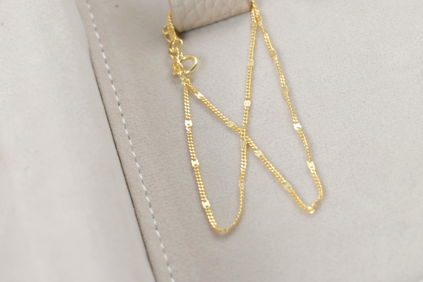 Sequin Curb Bracelet