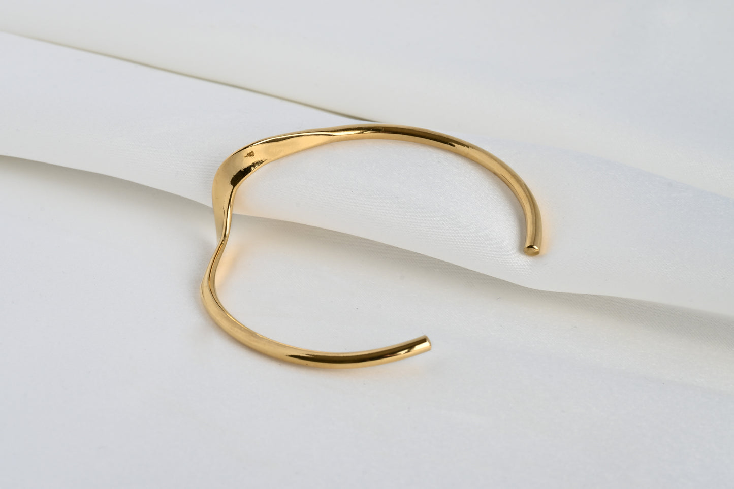 Sculptural Cuff Bracelet