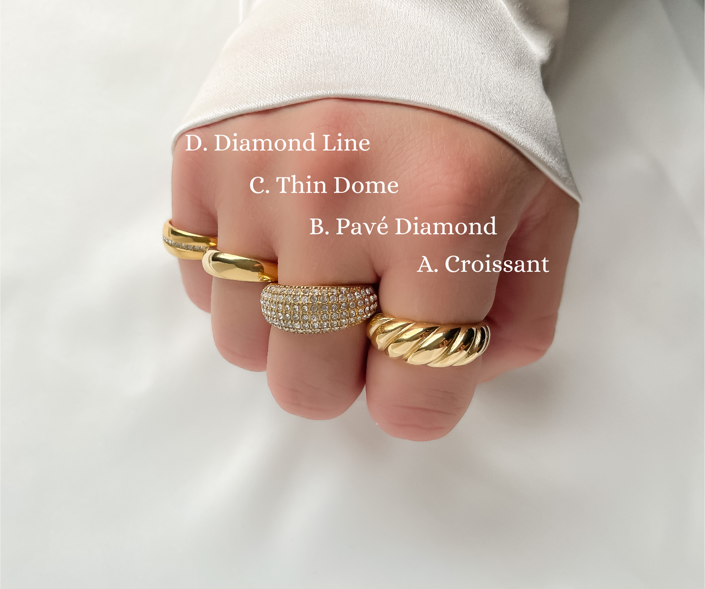 Pave Diamond Dome Ring