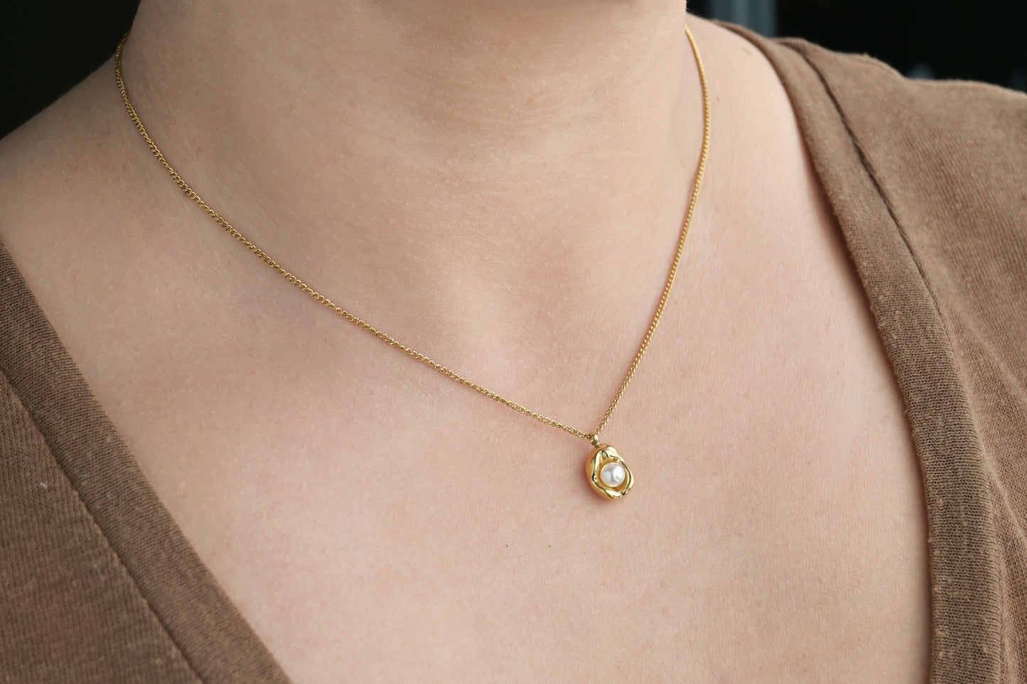 Pearl Chain Necklace