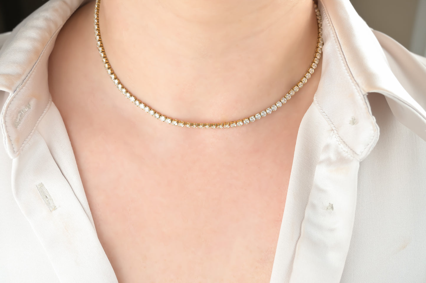 Tennis Chain Necklace