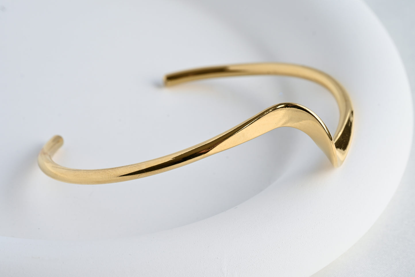 Sculptural Cuff Bracelet