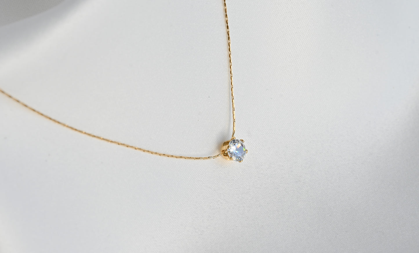 Solitaire Necklace