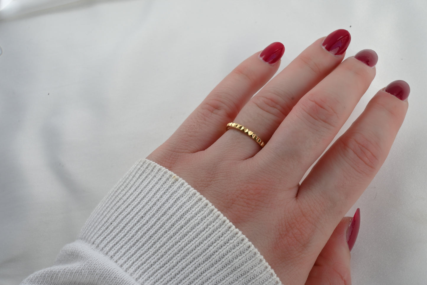Thin Stacker Ring
