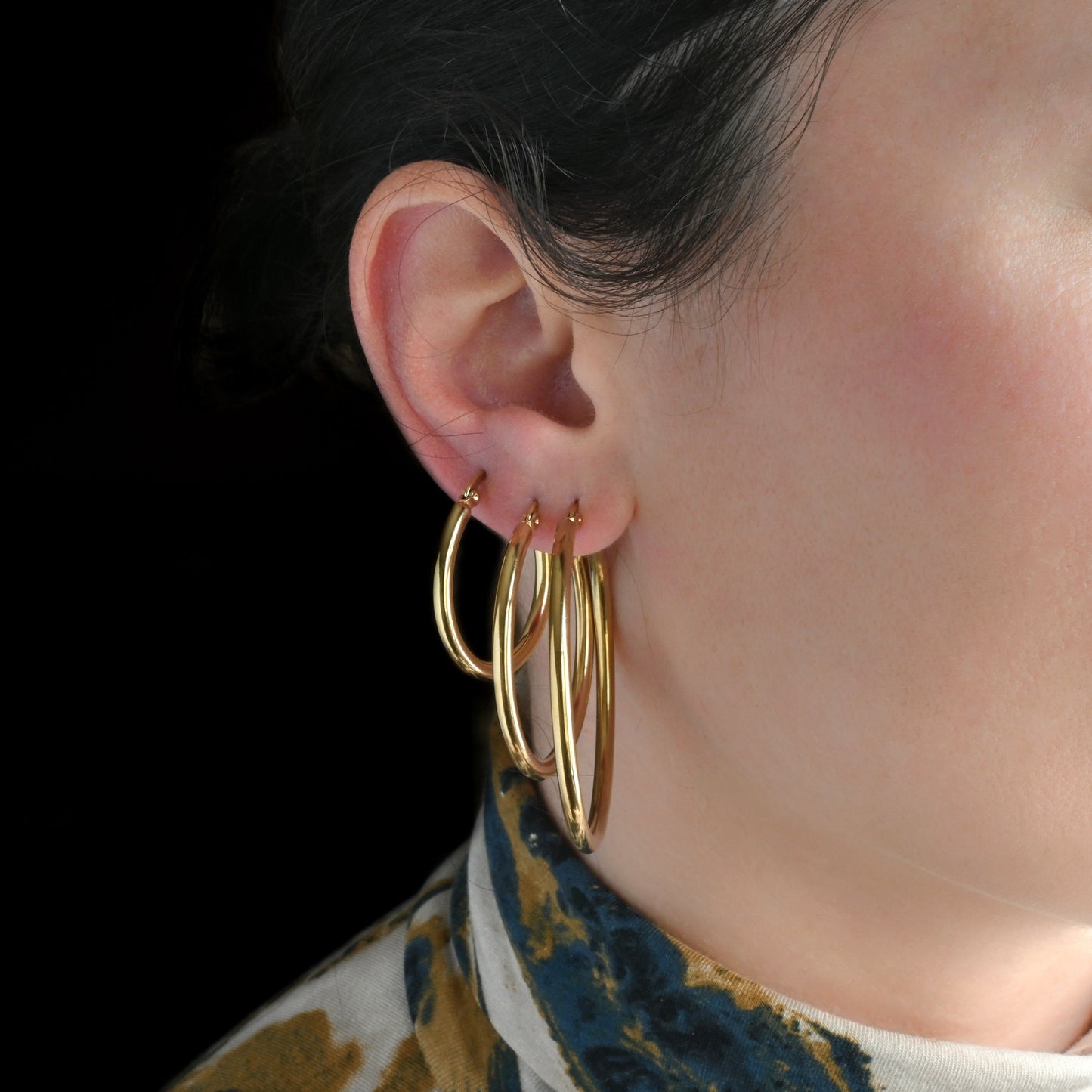 3mm Large Tunnel Hoops