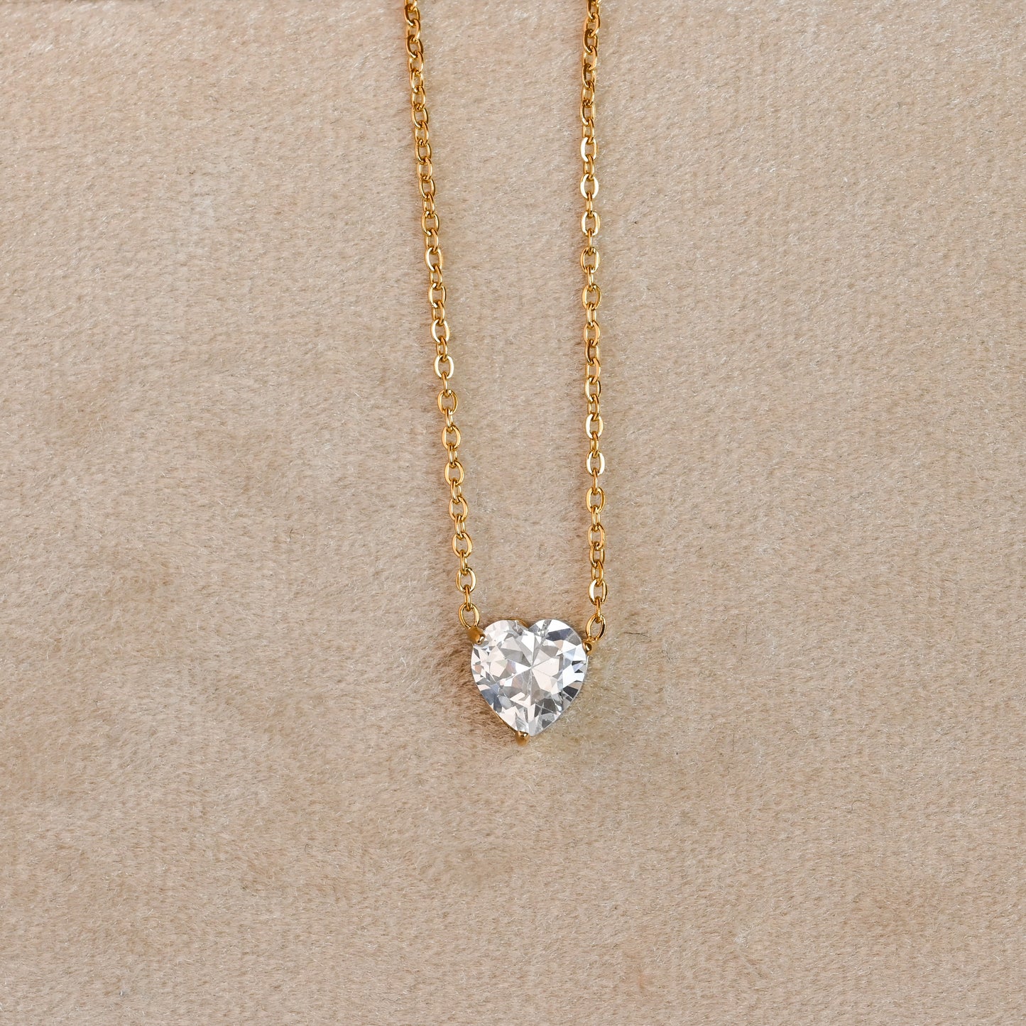 Diamond Heart Necklace