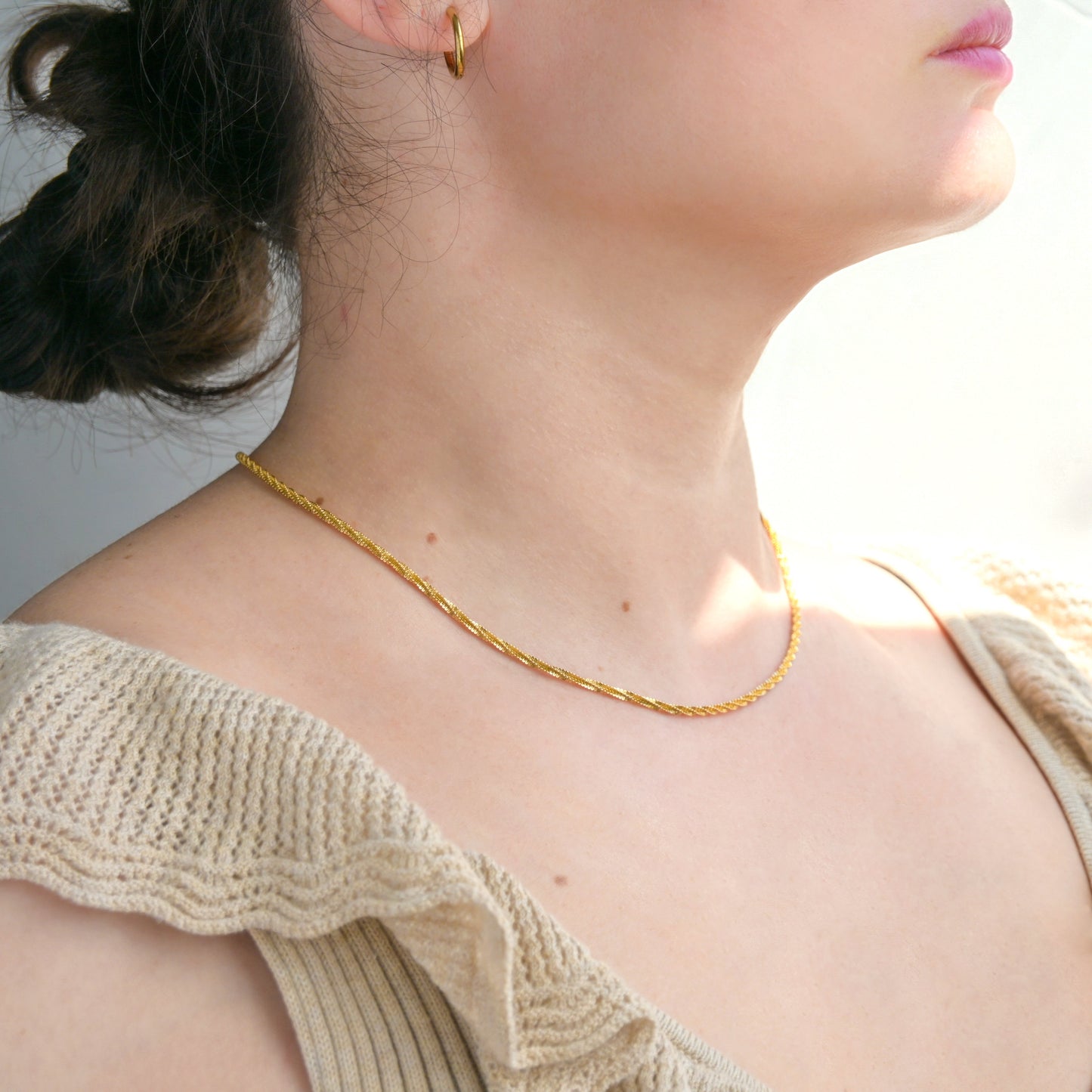 Sparkle Rope Necklace