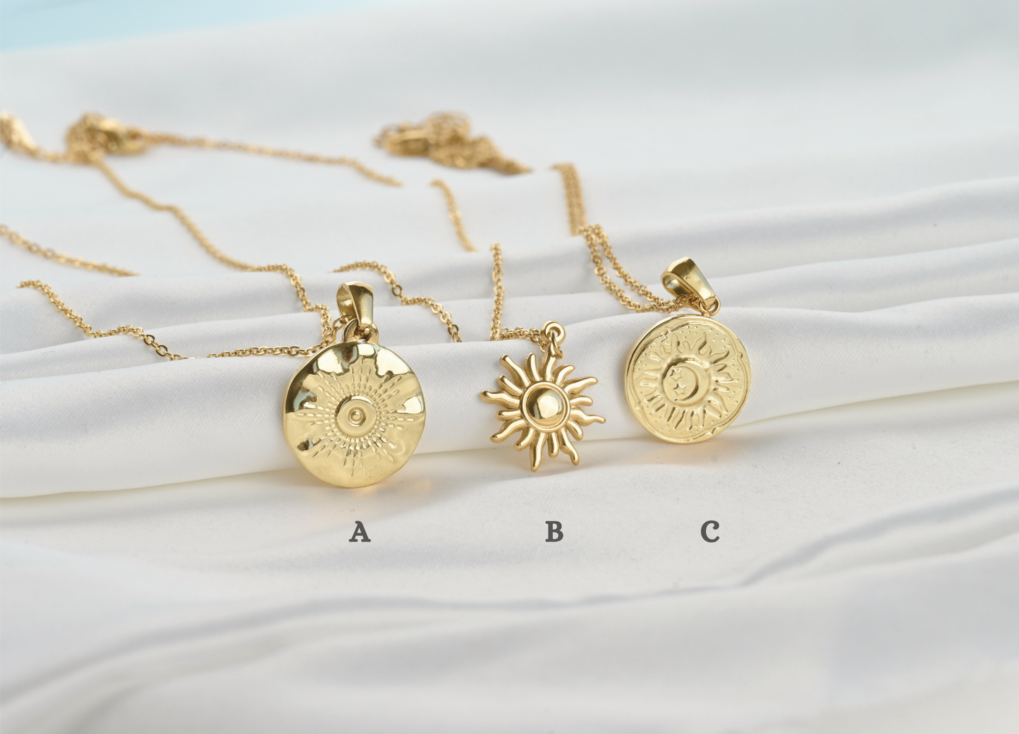 Vintage Sun Necklace