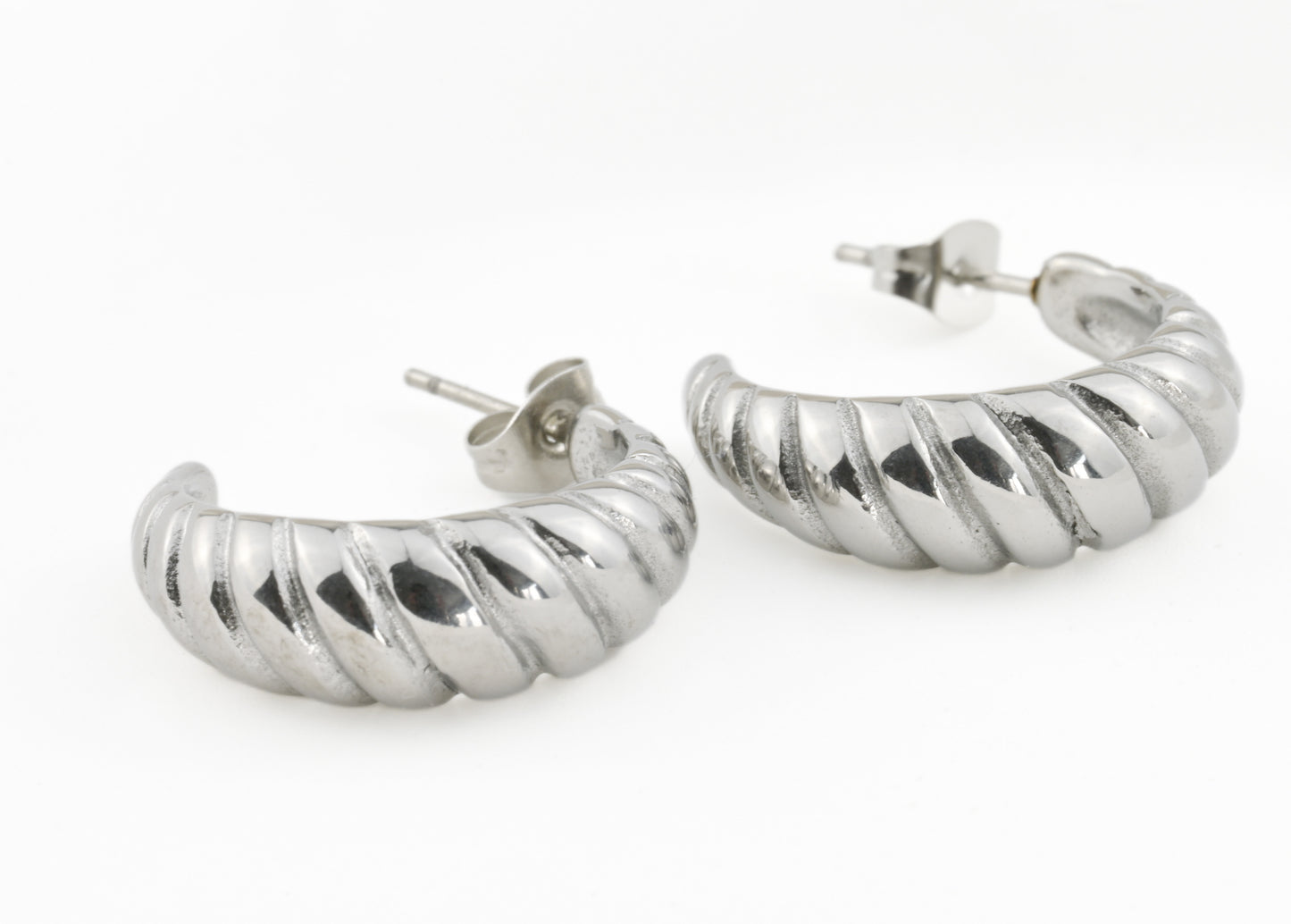 Medium Croissant Earrings