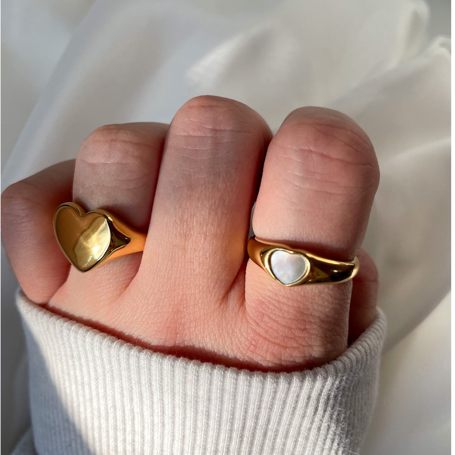 Heart Signet Ring