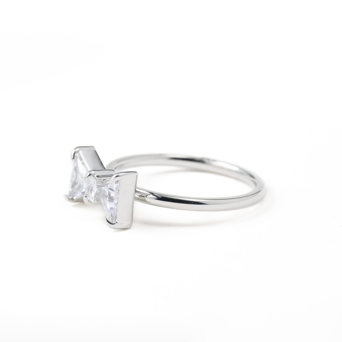 Diamond Bow Ring
