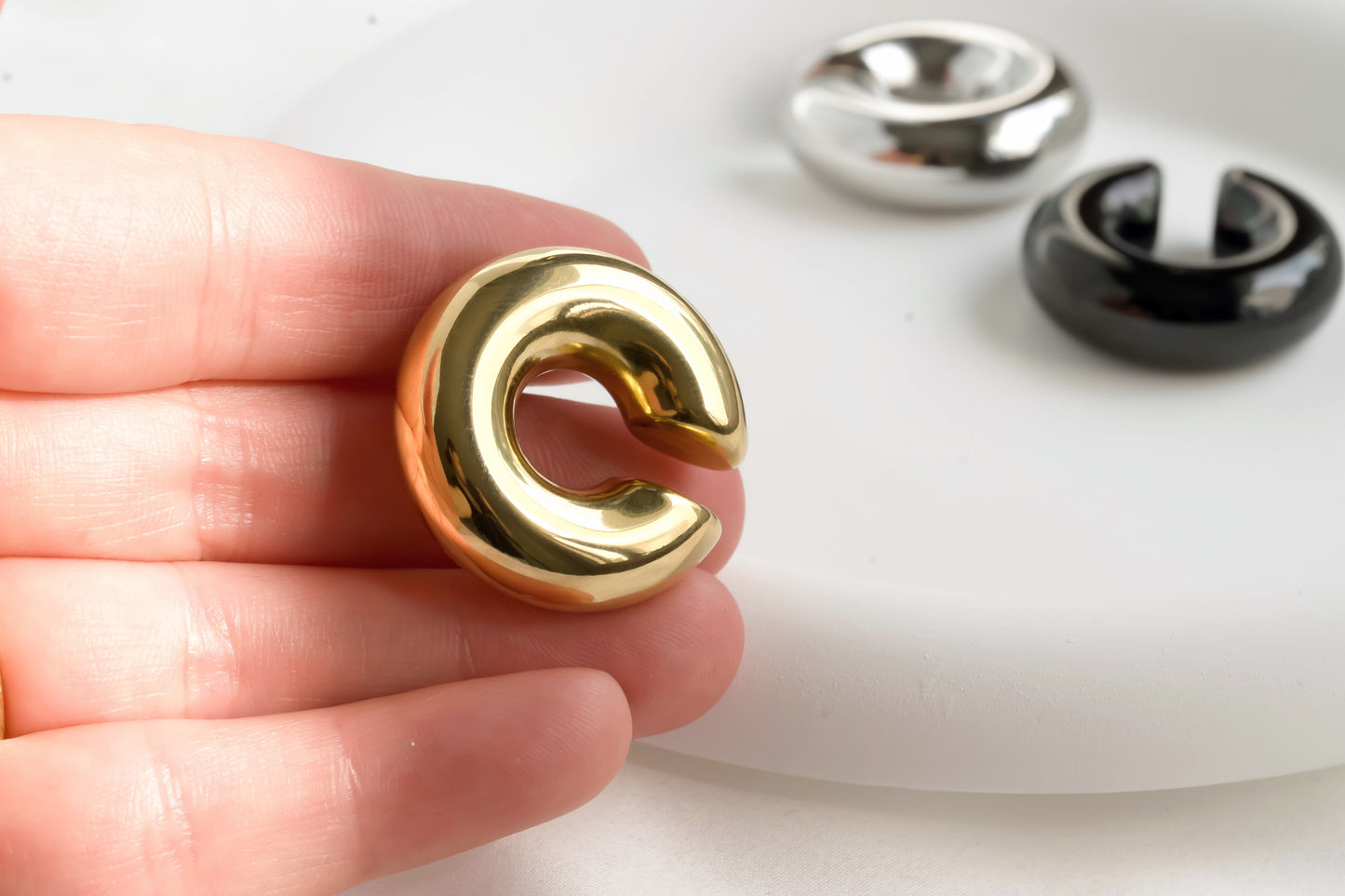 Oversized Chunky Ear Cuff