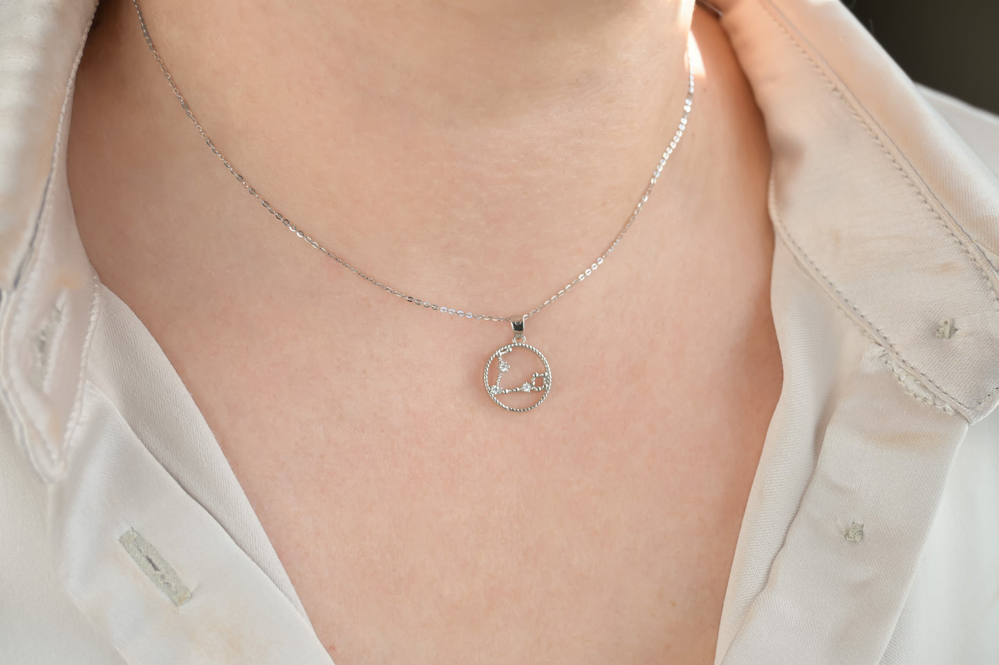 Silver Constellation Necklace