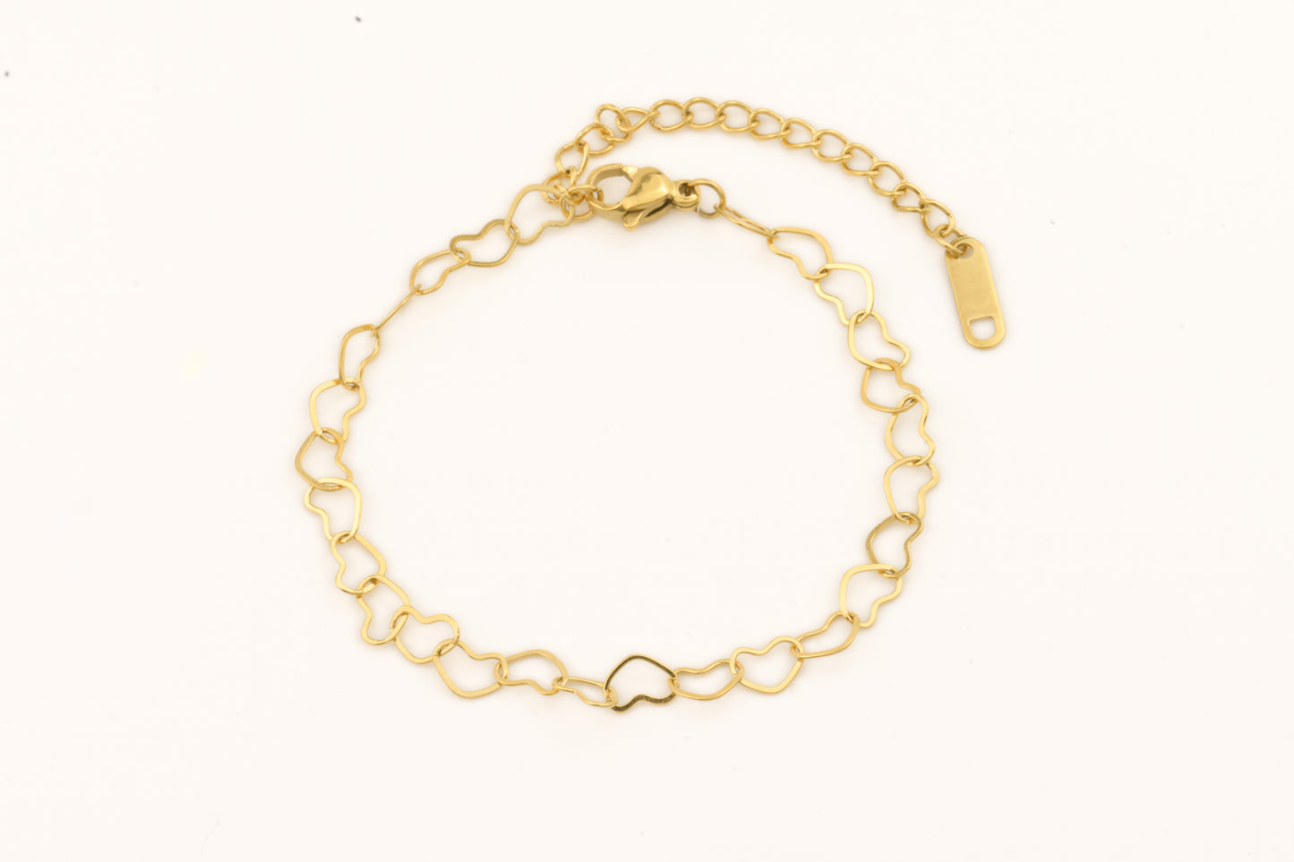 Heart Link Bracelet