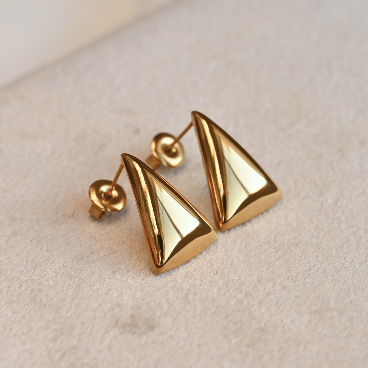 Triangle Statement Earrings