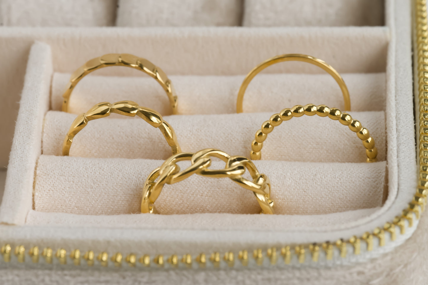 Dainty Gold Rings