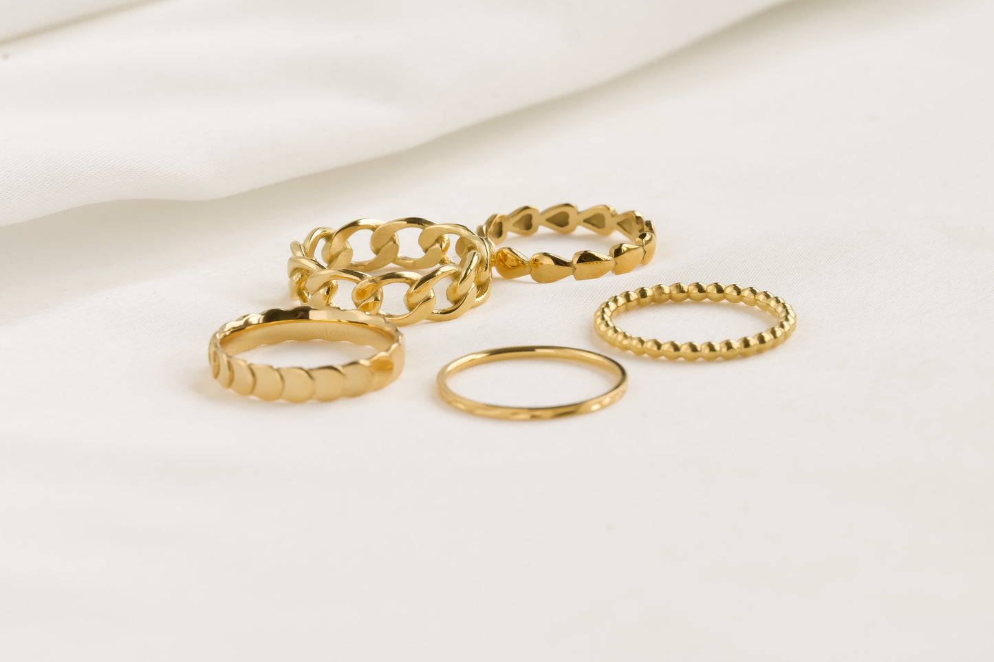Dainty Gold Rings