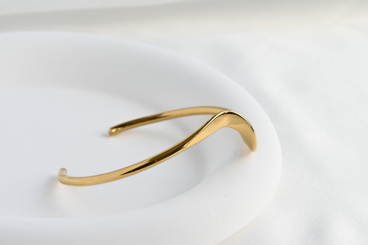 Sculptural Cuff Bracelet