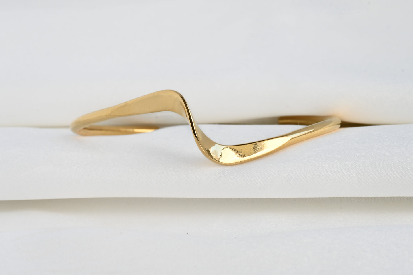 Sculptural Cuff Bracelet