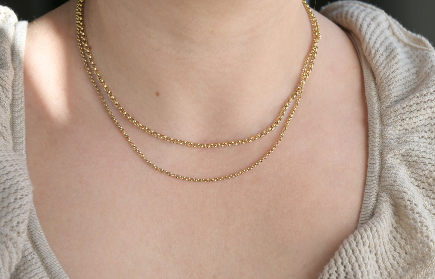 Rolo Chain Necklace