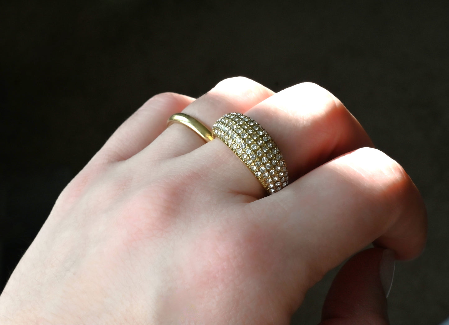 Pave Diamond Dome Ring