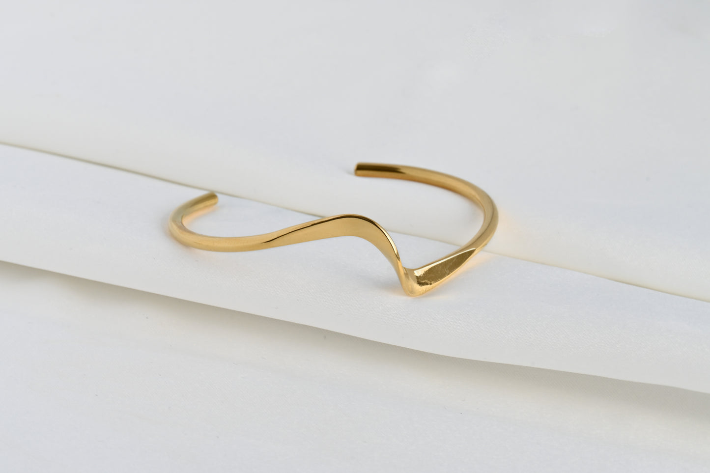 Sculptural Cuff Bracelet