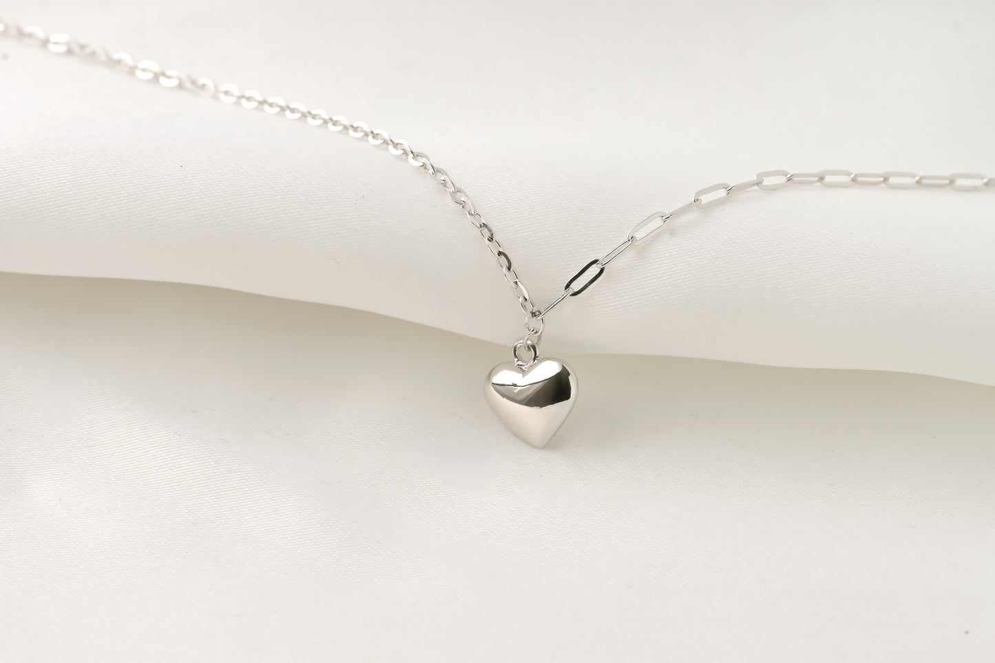 Puffy Heart Bracelet