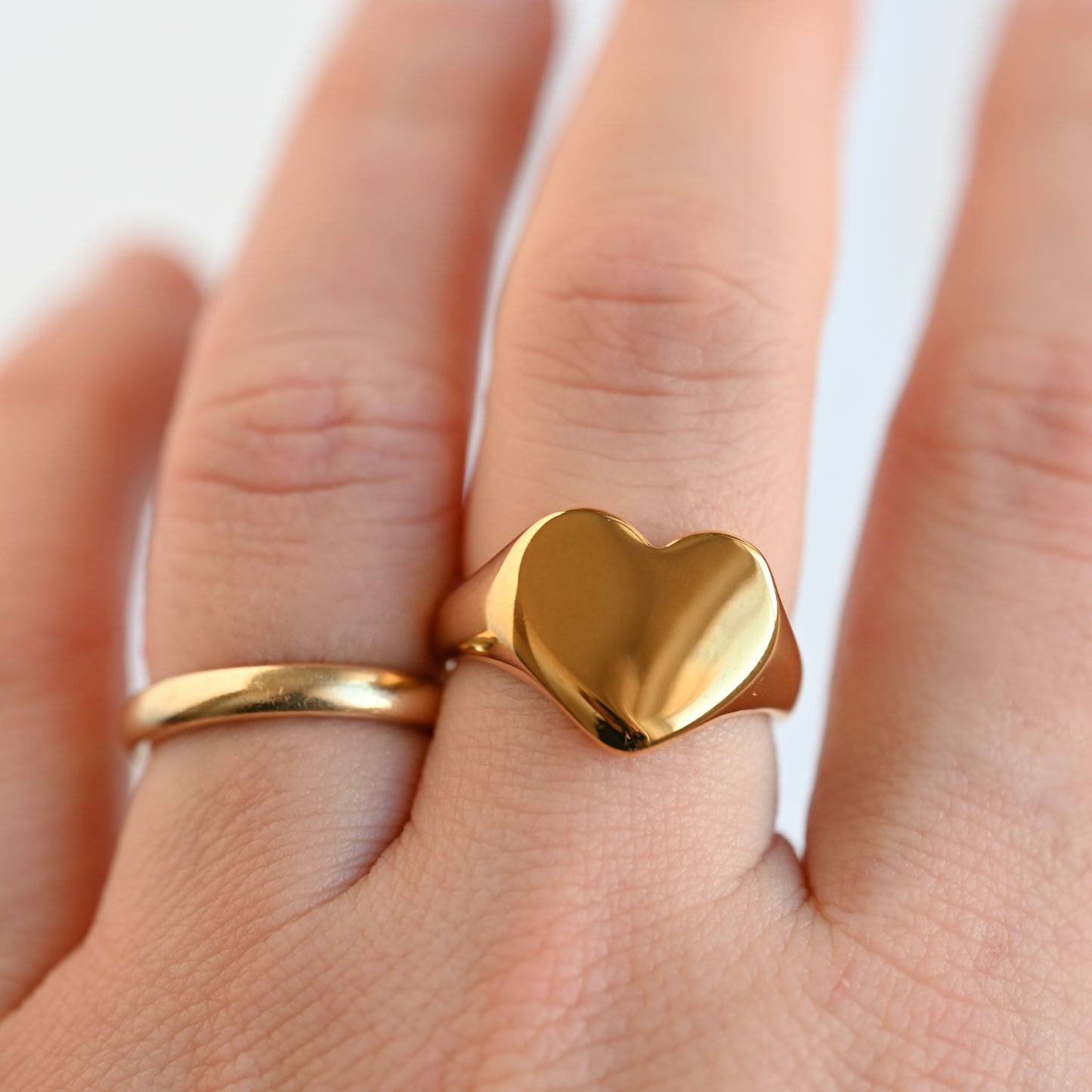 Heart Signet Ring